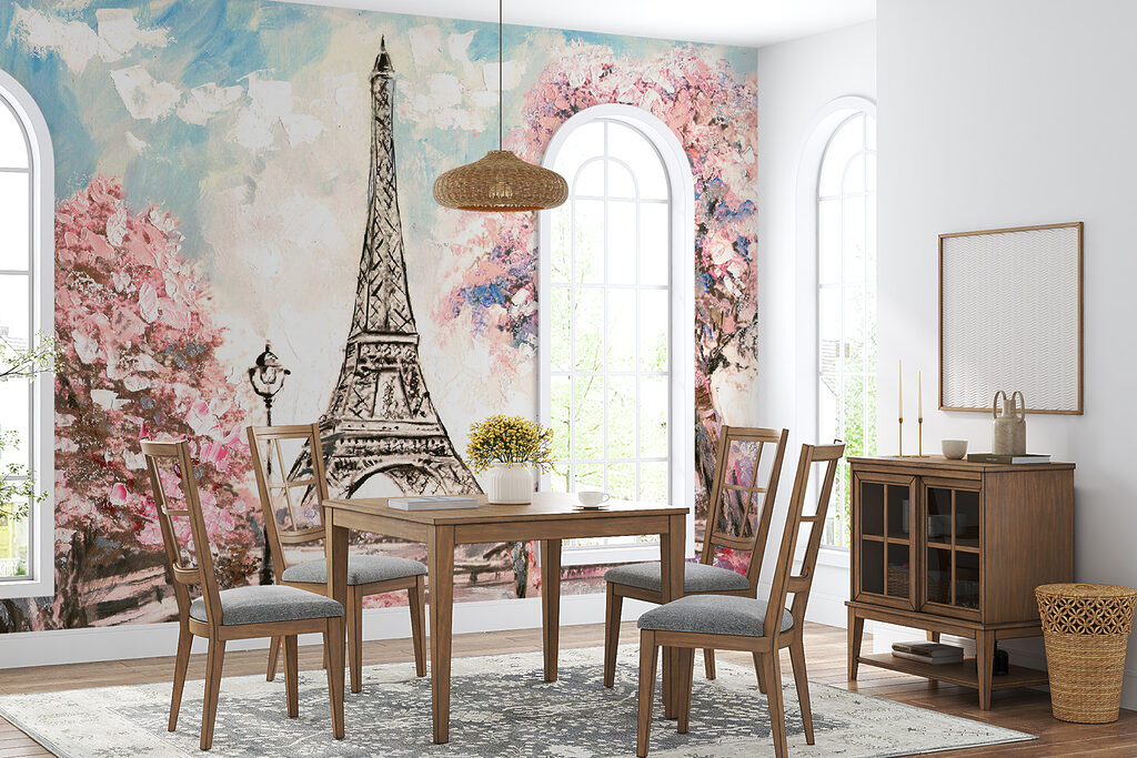 Turnul Eiffel în floare — interior 5