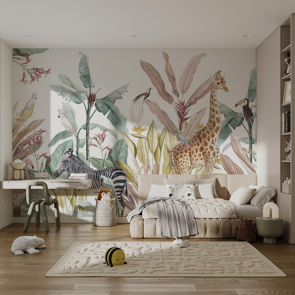 Girafă și zebră — interior 5