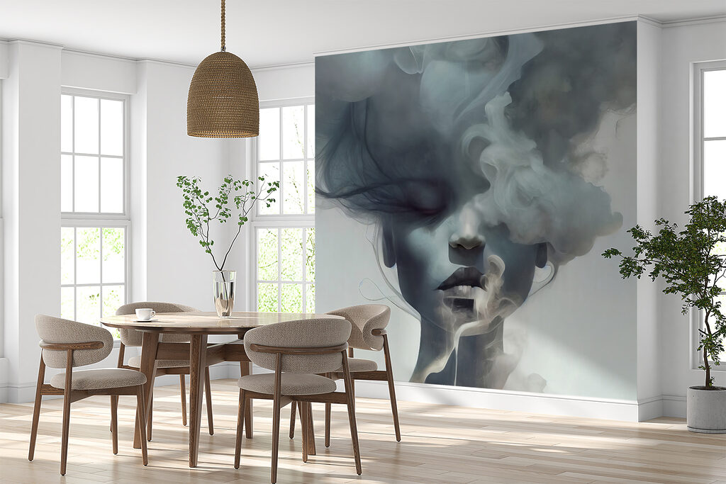 Portret printre nori albaștri — interior 8