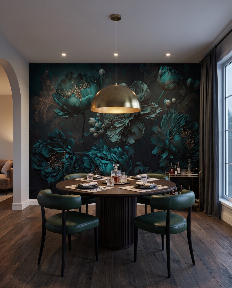 Flori turcoaz de noapte — interior 6