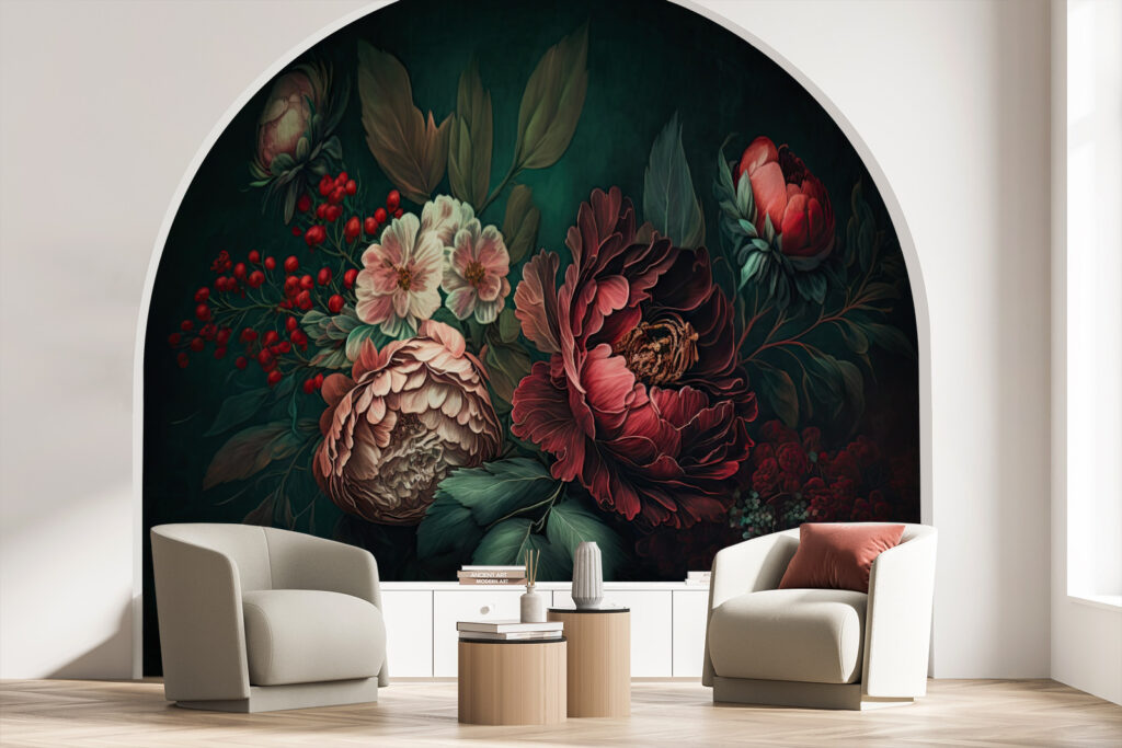 Buchet întunecat cu fructe — interior 2