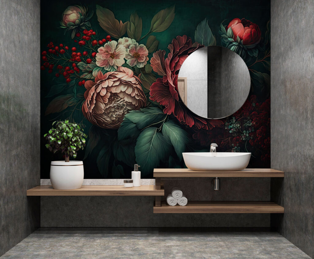 Buchet întunecat cu fructe — interior 1