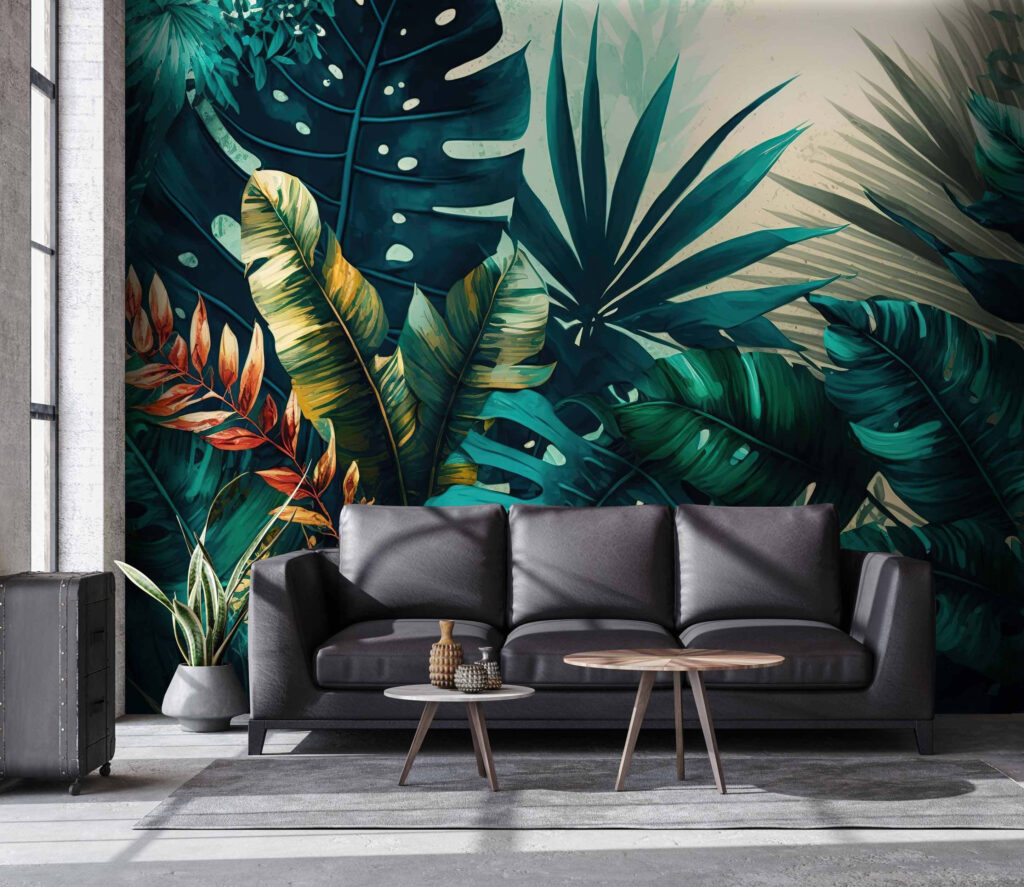 Plante tropicale în lumină — interior 2