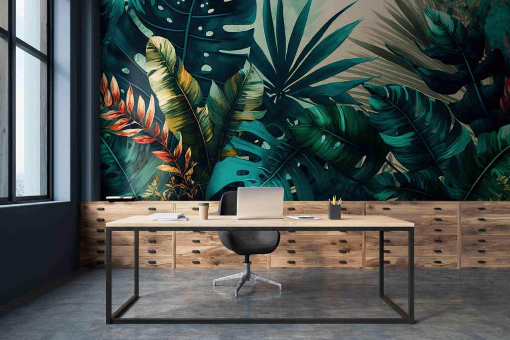 Plante tropicale în lumină — interior 3