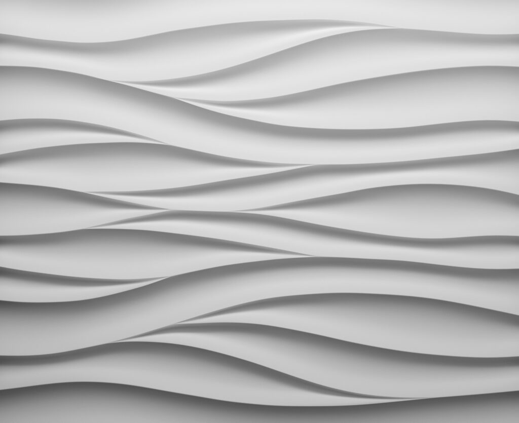 Valuri albe liniștite — design complet