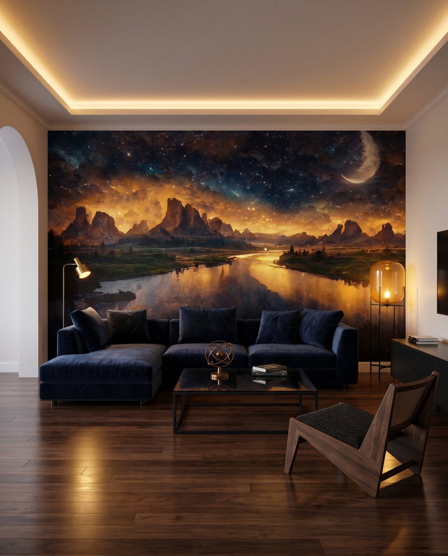 Luna peste apa serii — interior 3