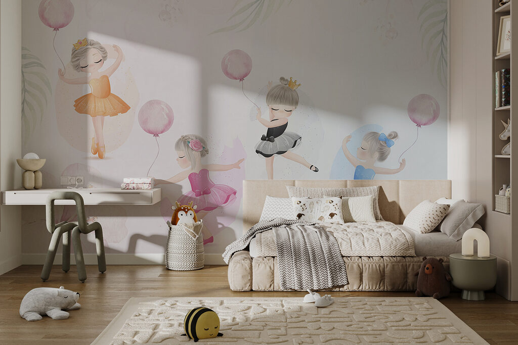 Balerine cu baloane roz — interior 8