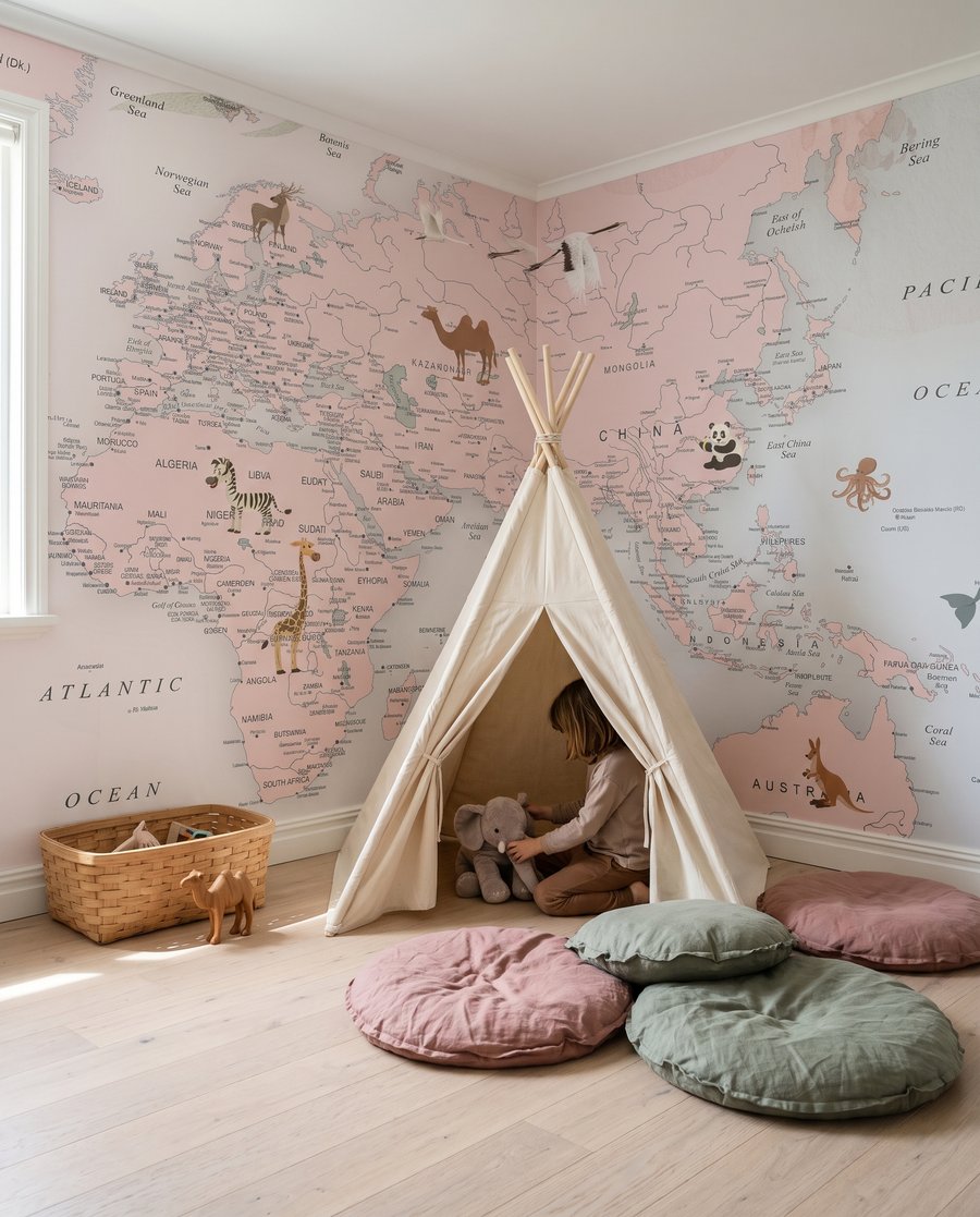 Harta lumii între frunze — interior 5