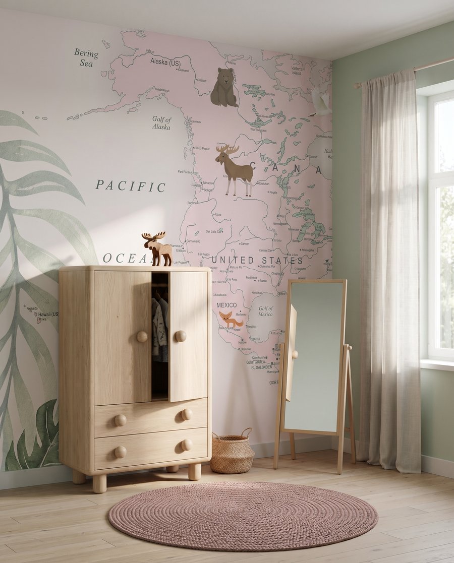 Harta lumii între frunze — interior 8