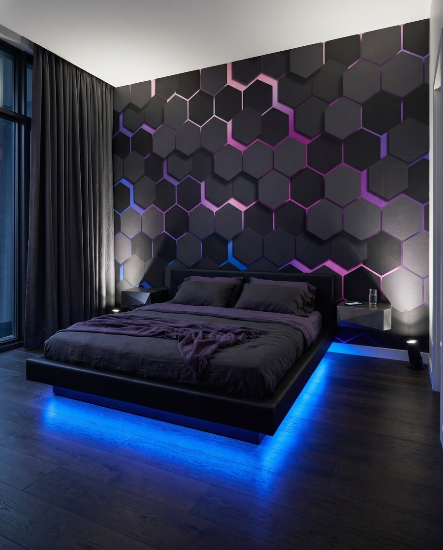Hexagoane întunecate — interior 1