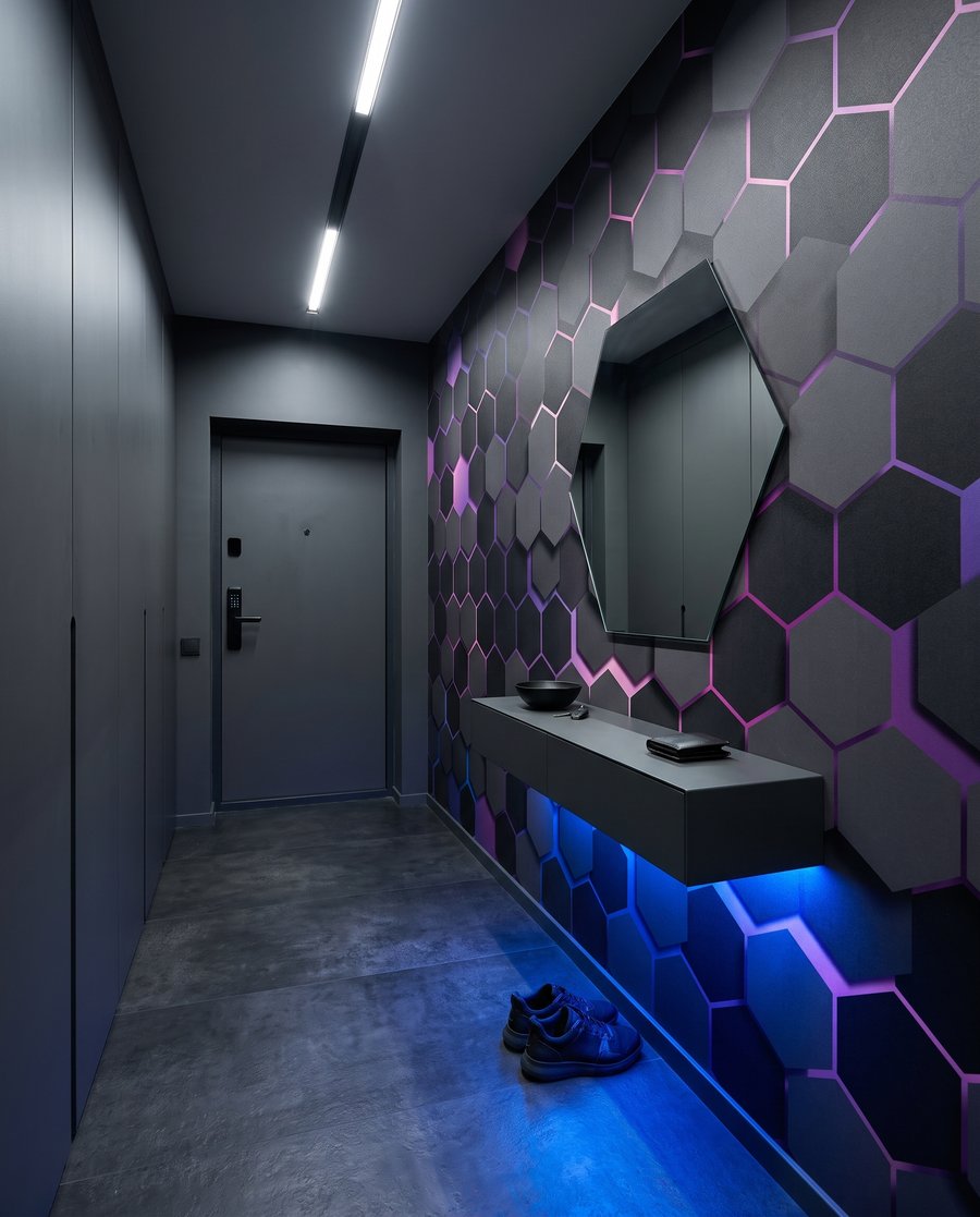 Hexagoane întunecate — interior 6