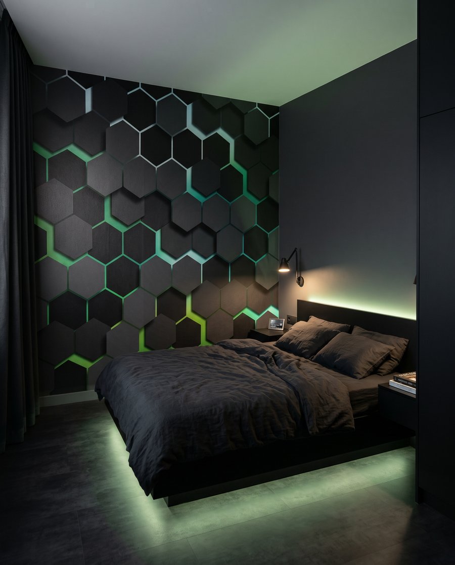 Hexagoane întunecate — interior 2