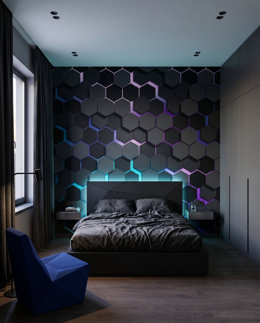 Hexagoane întunecate — interior 2