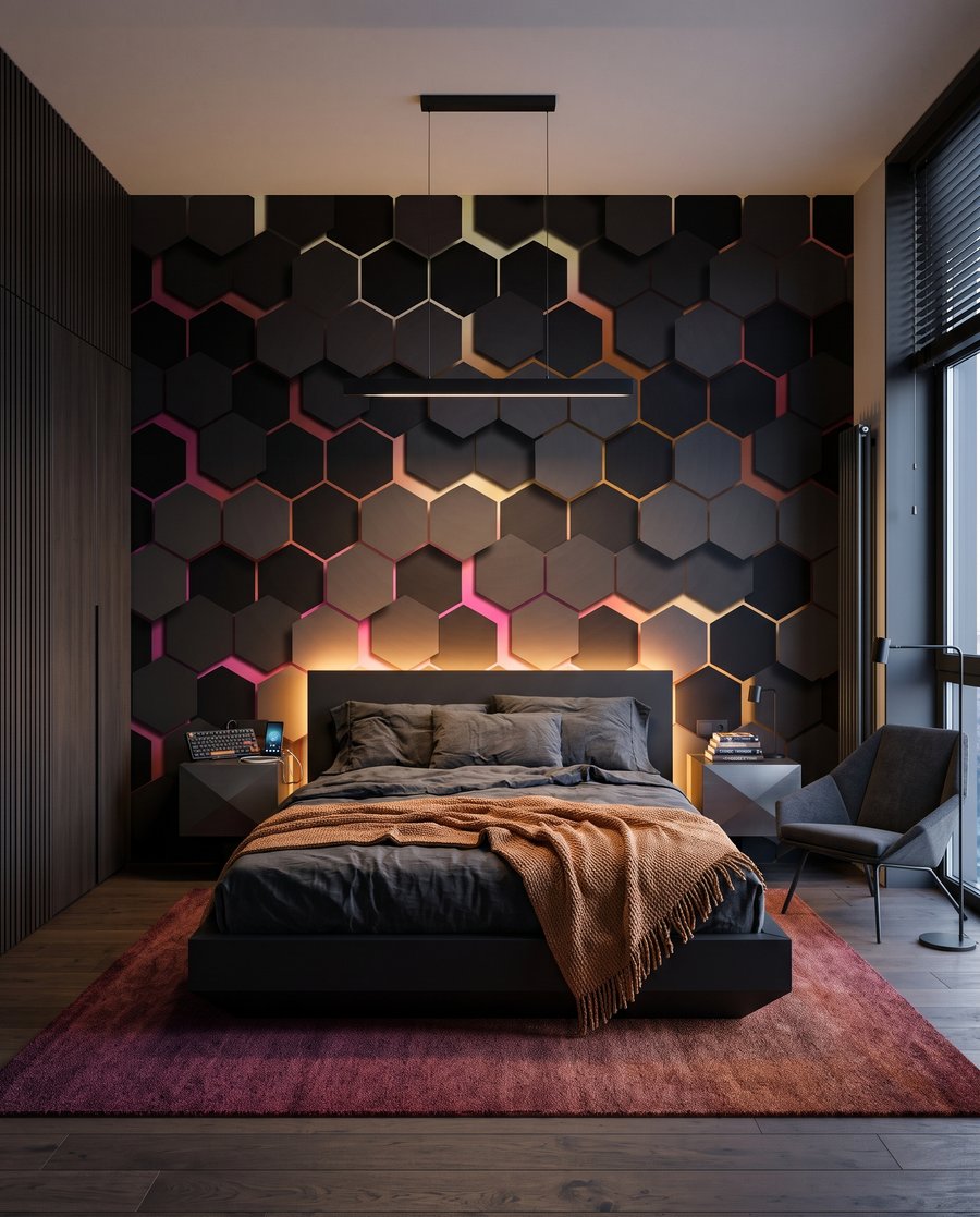 Hexagoane întunecate — interior 2