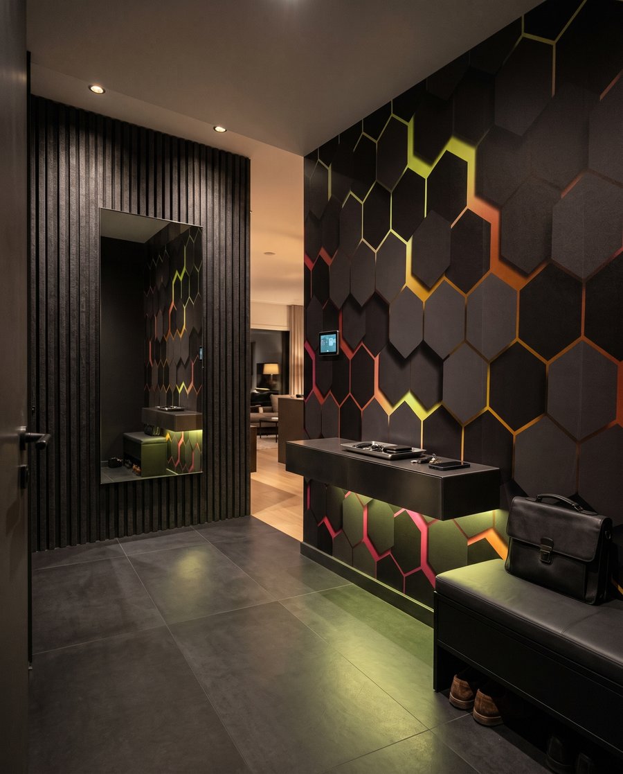 Hexagoane întunecate — interior 6