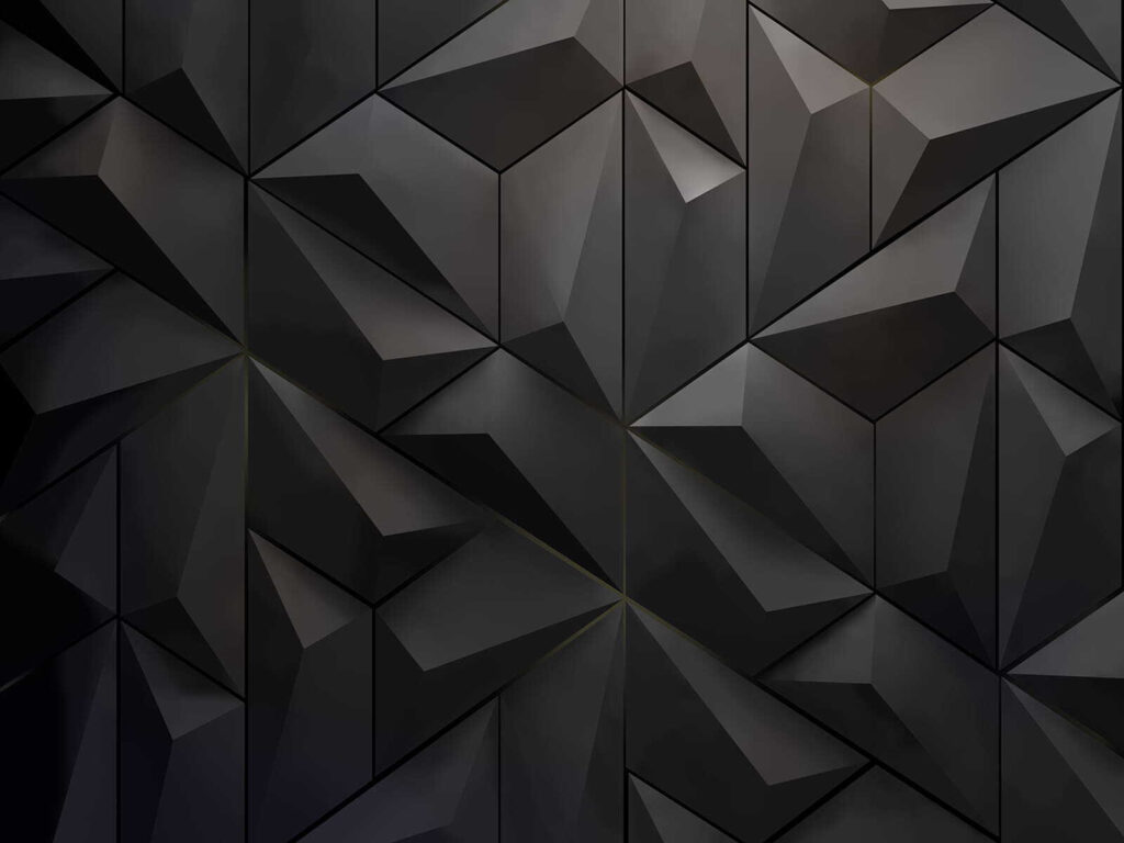 Fațete negre în umbră — design complet