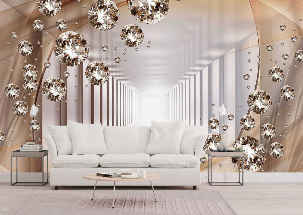 Bile aurii în coridor — interior 3