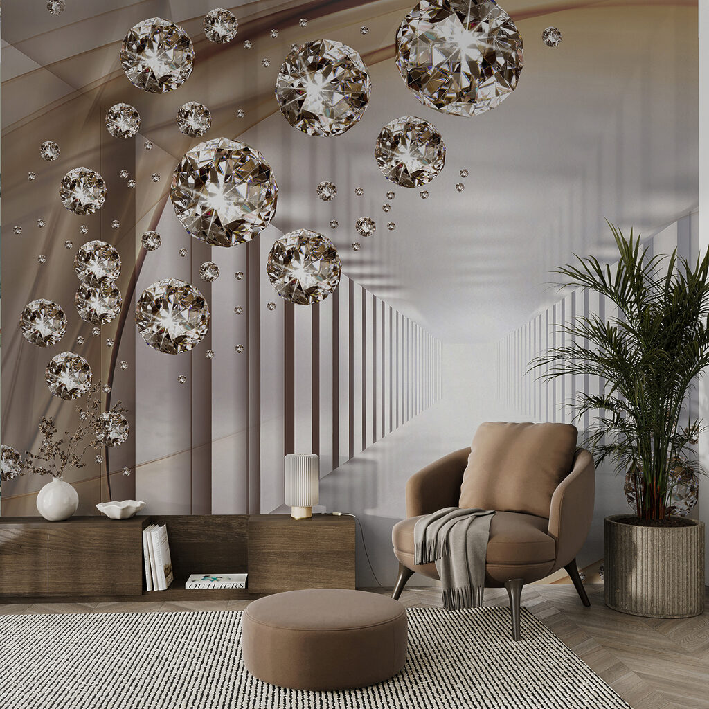 Bile aurii în coridor — interior 1