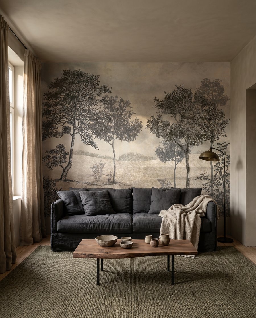 Peisaj în linii fine — interior 3