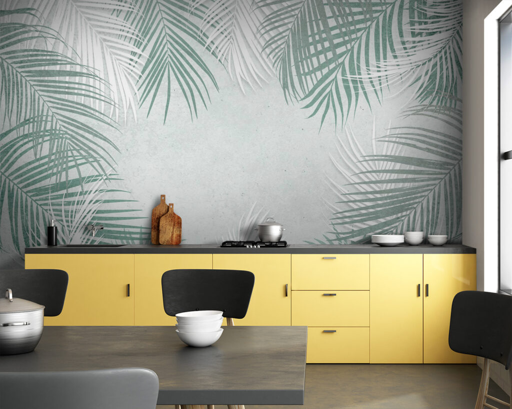 Palmieri gri pe margini — interior 1