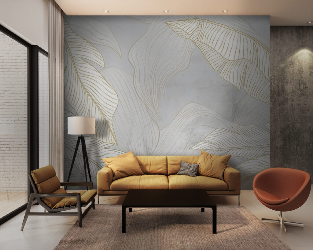Frunze albe, nervuri aurii — interior 5