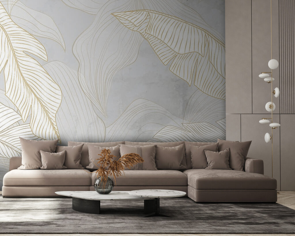 Frunze albe, nervuri aurii — interior 9