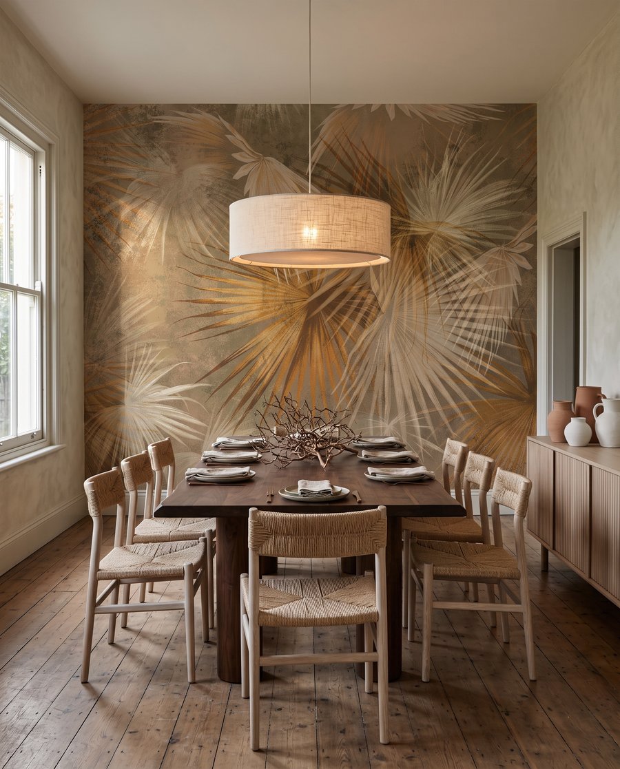 Evantai de palmieri — interior 5