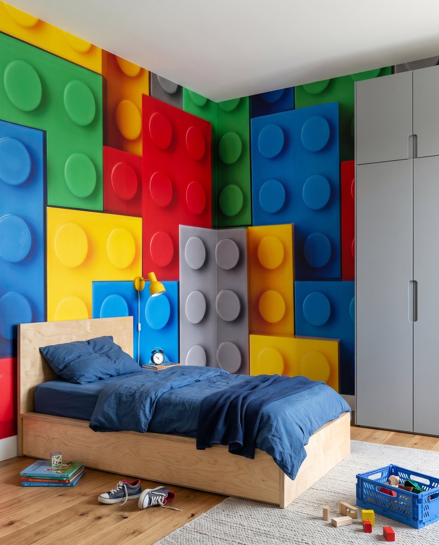 Perete cu cuburi — interior 5
