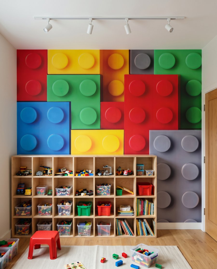 Perete cu cuburi — interior 7