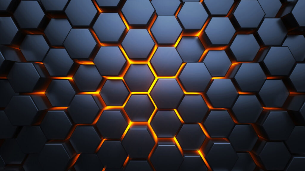 Lumină între hexagoane — design complet