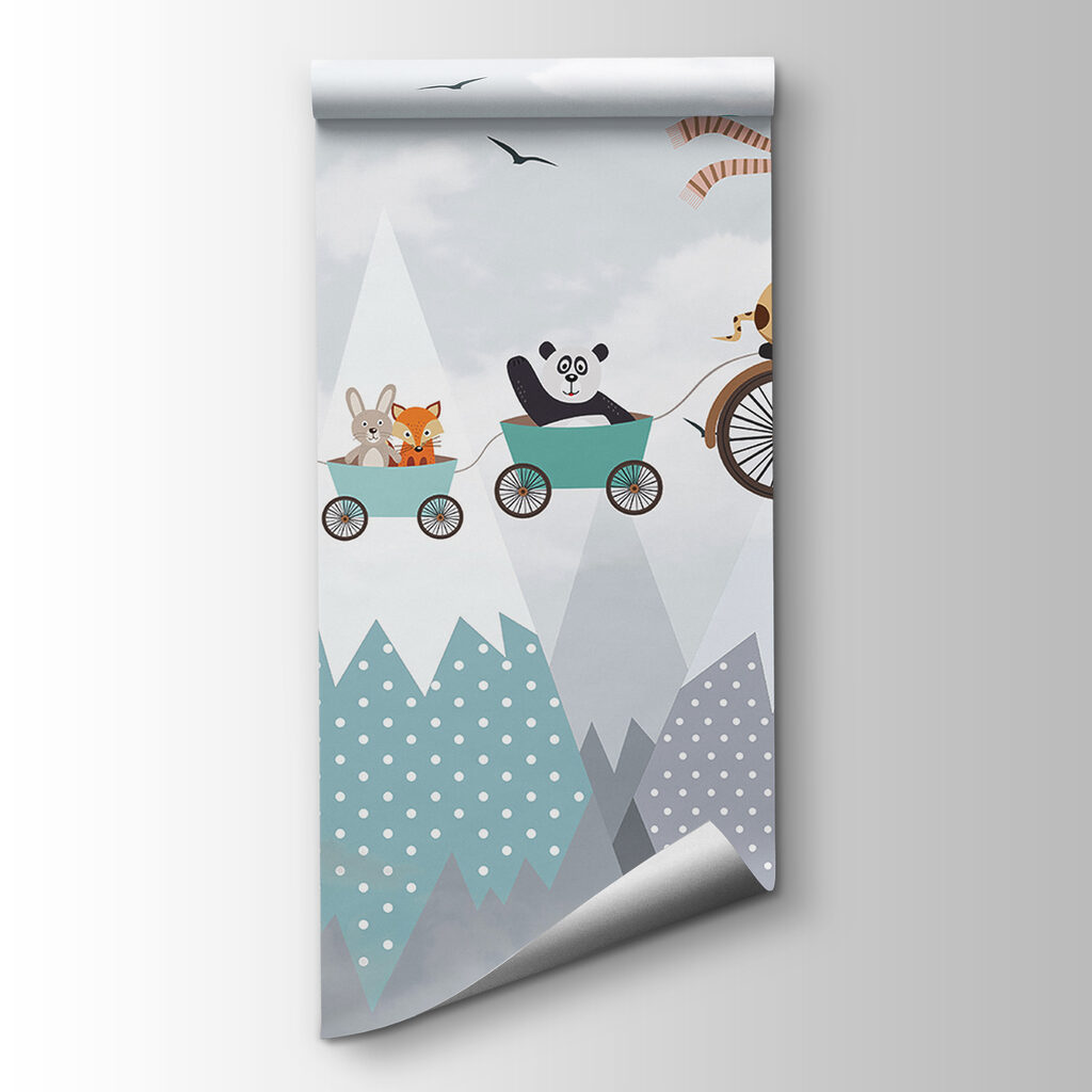 Girafa pe bicicletă — vizualizare produs