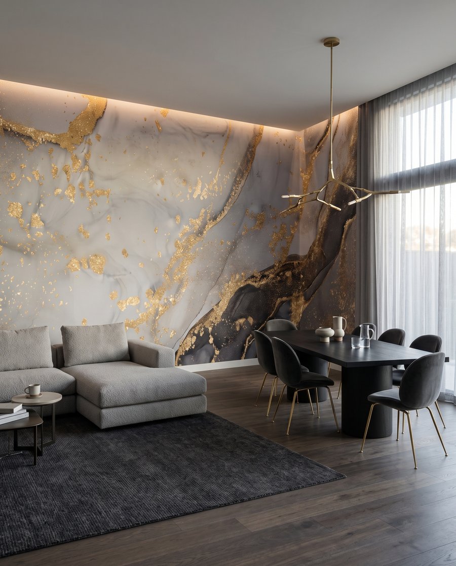 Urme aurii printre vene — interior 3