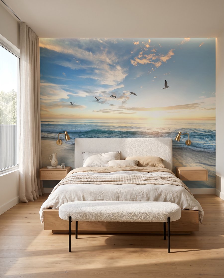 Păsări peste mare — interior 2