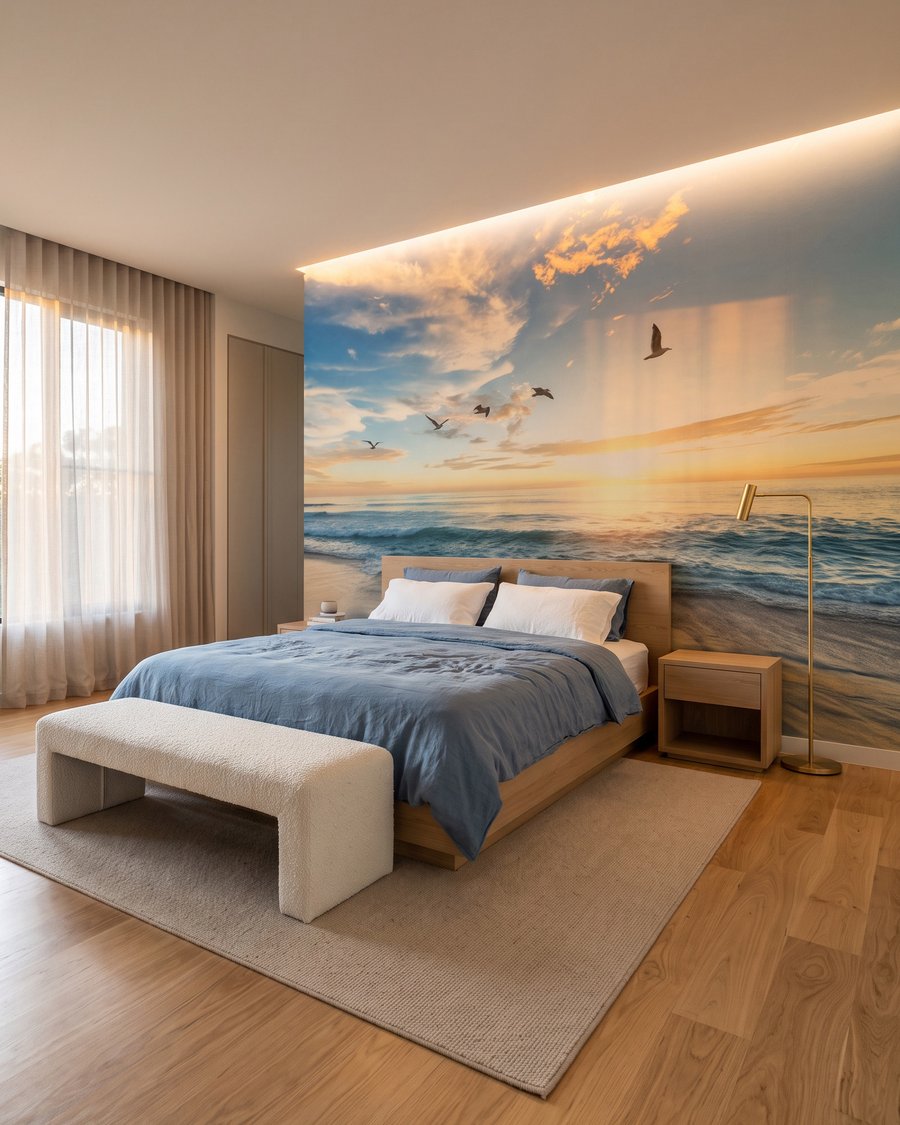 Păsări peste mare — interior 3