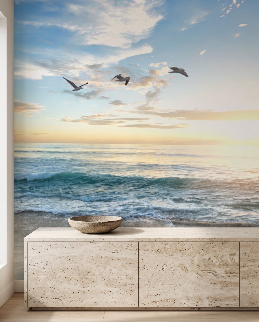 Păsări peste mare — interior 5