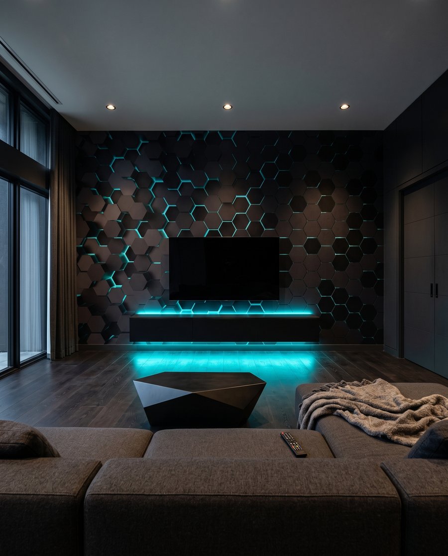 Lumină în hexagoane — interior 5