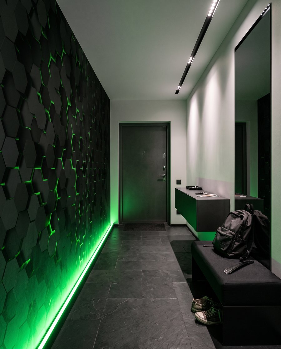 Lumină în hexagoane — interior 7