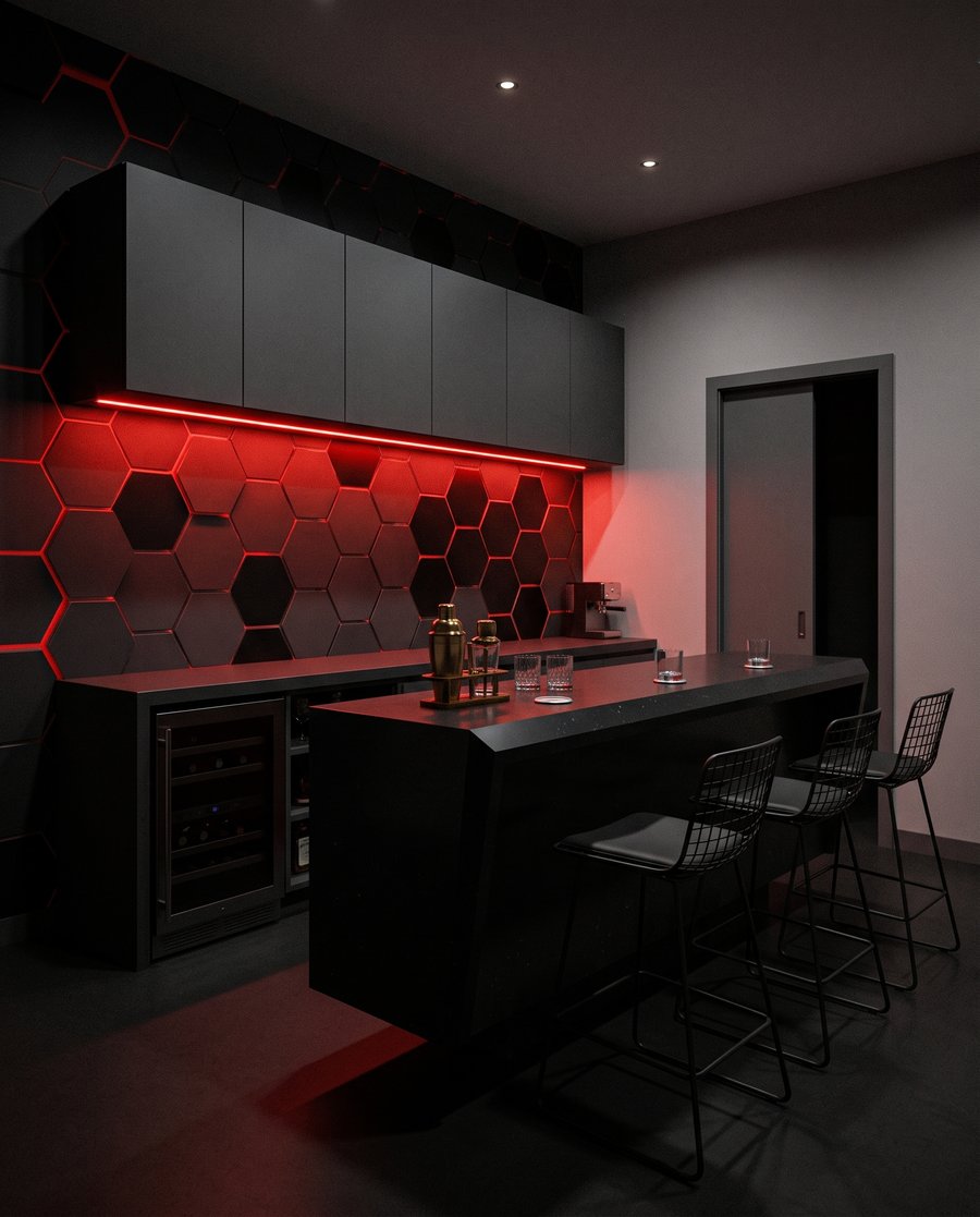 Lumină în hexagoane — interior 4