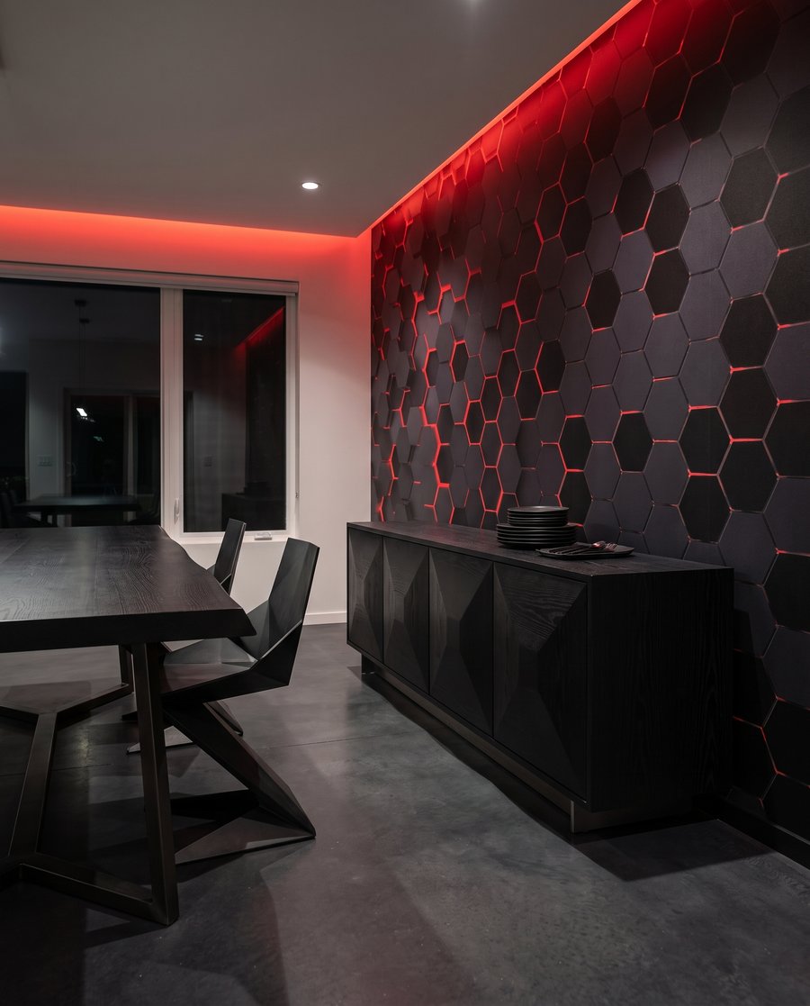 Lumină în hexagoane — interior 5