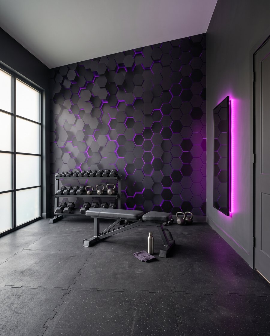Lumină în hexagoane — interior 8