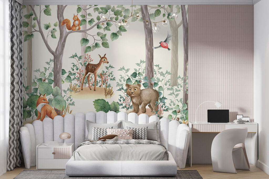 Animale din pădure — interior 4
