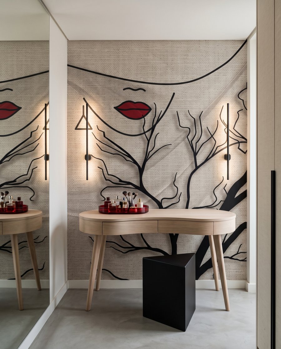 Chip printre crengi — interior 3