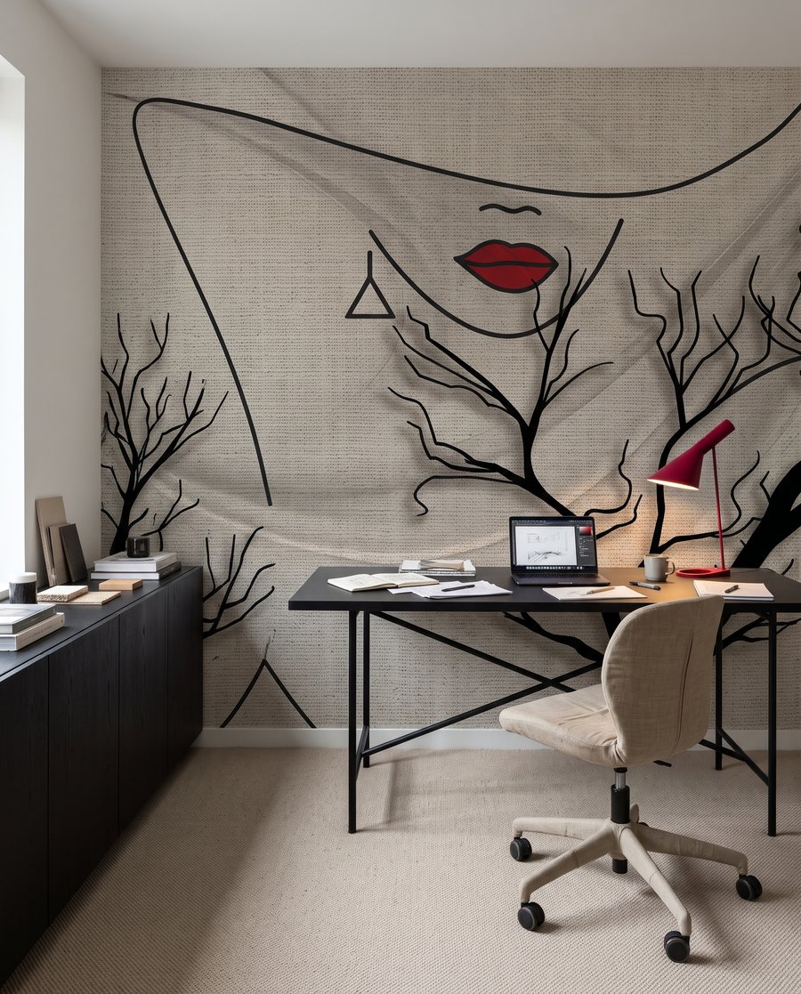 Chip printre crengi — interior 8