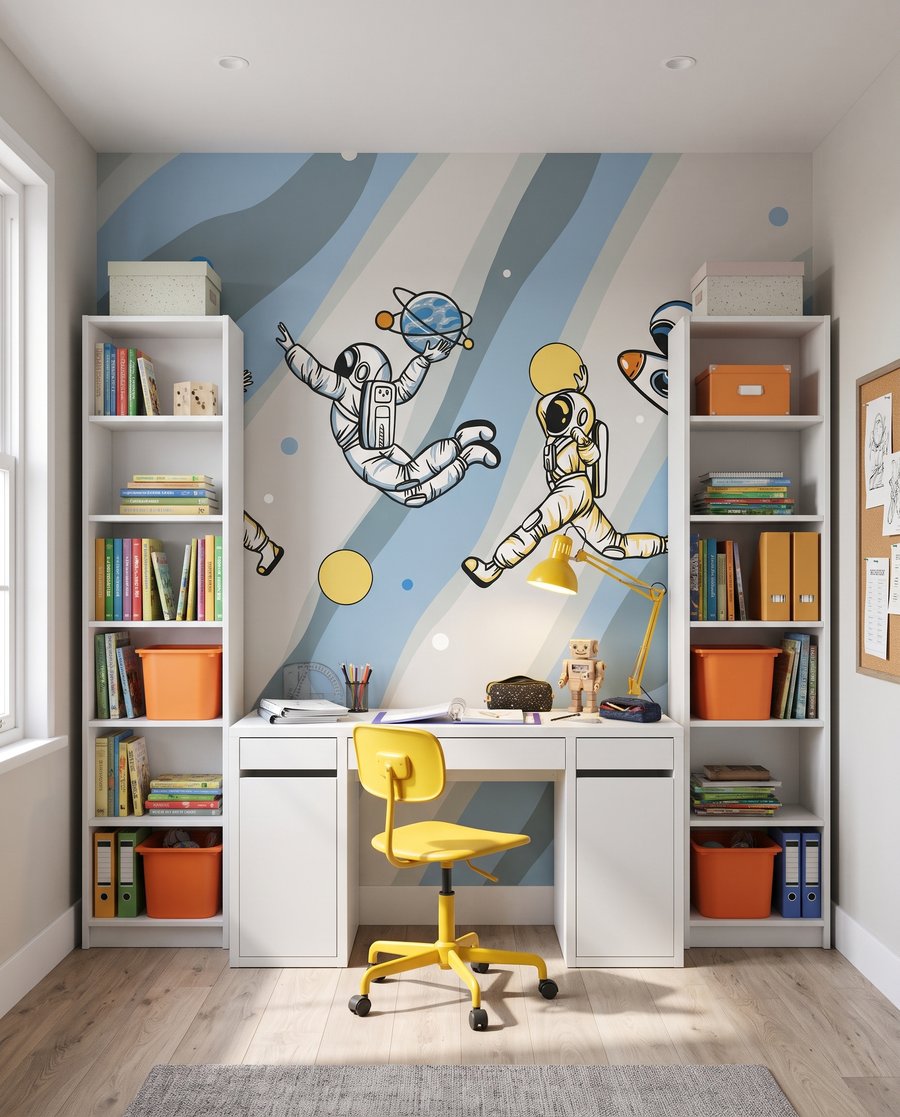 Astronauți în joacă — interior 7