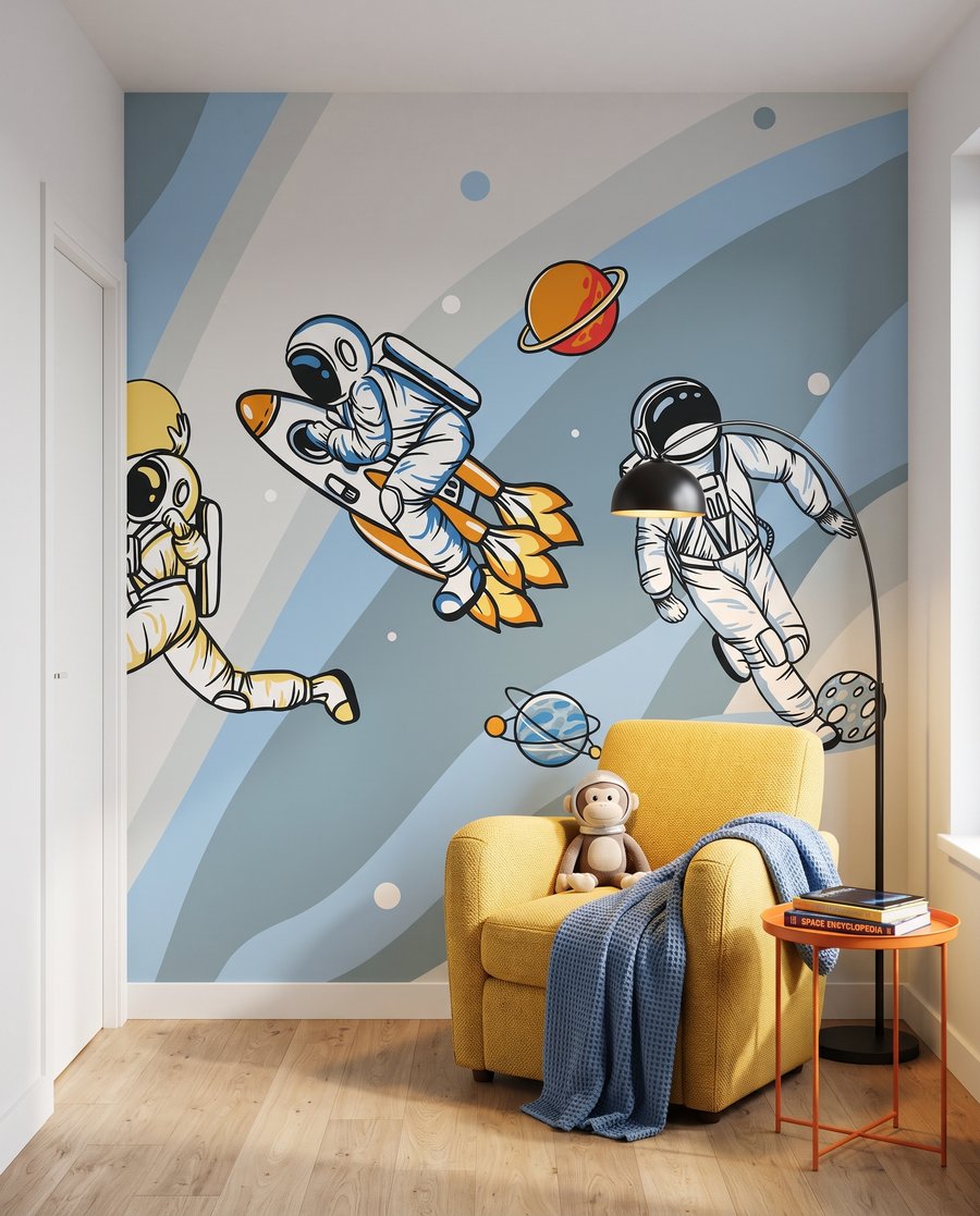 Astronauți în joacă — interior 8