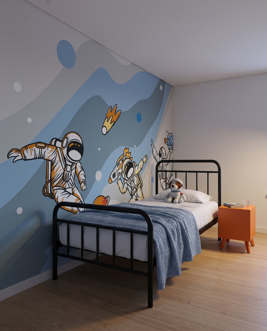 Astronauți în joacă — interior 9