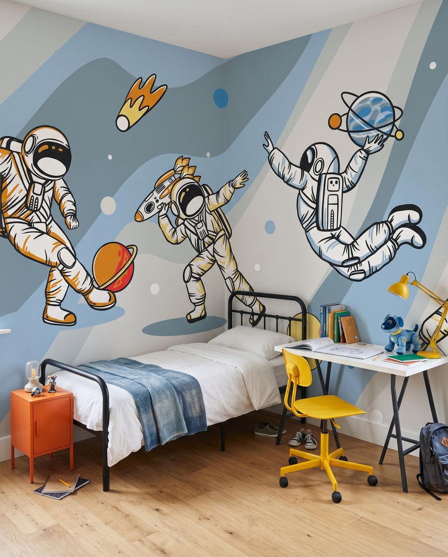 Astronauți în joacă — interior 6
