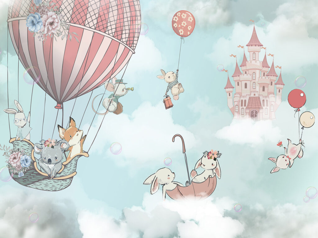 Animale spre castel — design complet