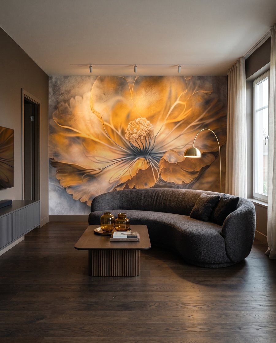 Floare în lumină chihlimbarie — interior 3