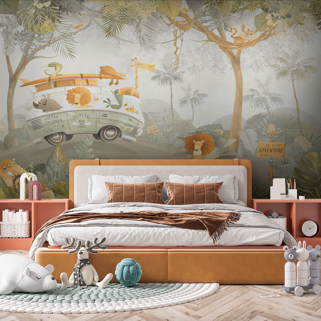 Safari printre frunze mari — interior 4